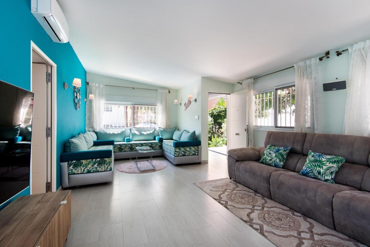 Villa Palm Beach Marina Benalmadena 3 Min Walking From The Sea エクステリア 写真