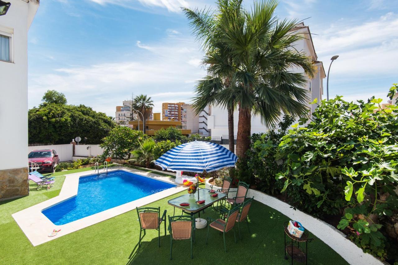 Villa Palm Beach Marina Benalmadena 3 Min Walking From The Sea エクステリア 写真