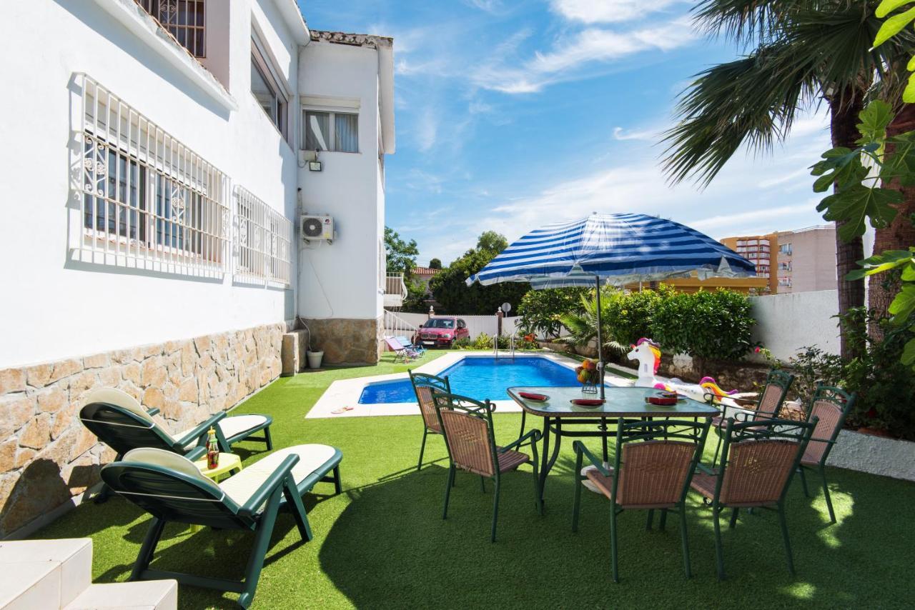 Villa Palm Beach Marina Benalmadena 3 Min Walking From The Sea エクステリア 写真